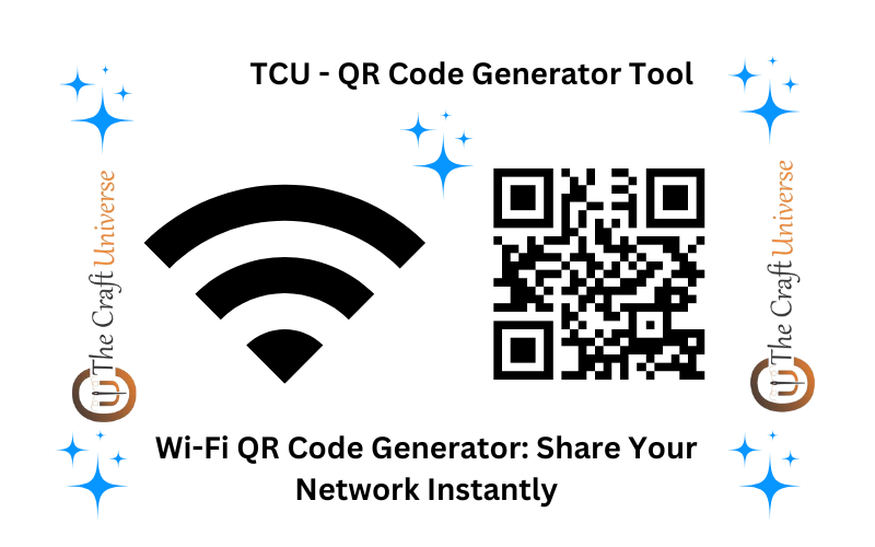 Wi-Fi QR code generator